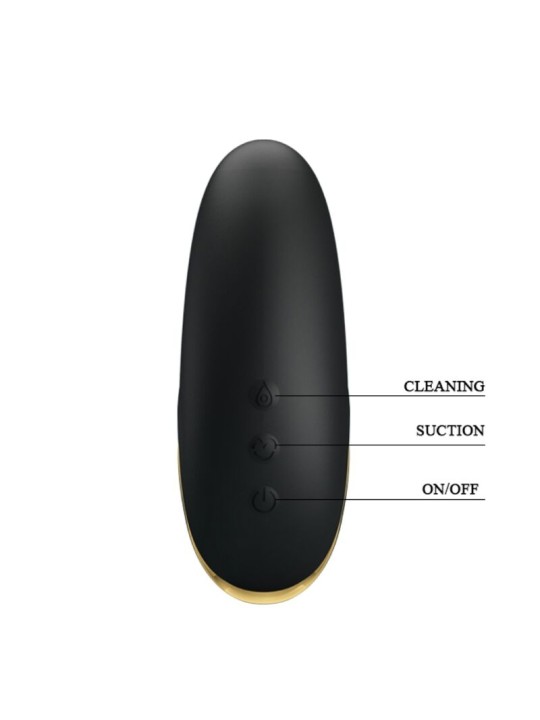 PRETTY LOVE ONDAS ESTIMULADORAS MASAJEADOR DE LUJO RECARGABLE NEGRO