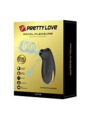 PRETTY LOVE ONDAS ESTIMULADORAS MASAJEADOR DE LUJO RECARGABLE NEGRO