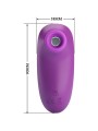 ROMANCE ADORA MINI ONDAS ESTIMULADORAS CLITORIS VIOLETA