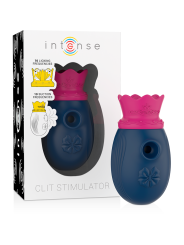 INTENSE ESTIMULADOR CLITORIS 10 MODOS DE ONDAS ESTIMULADORAS Y LICKING AZUL