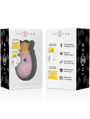 INTENSE ESTIMULADOR CLITORIS 10 MODOS DE ONDAS ESTIMULADORAS Y LICKING ROSA