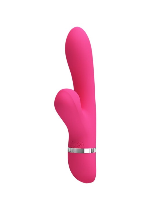 PRETTY LOVE WILLOW VIBRADOR Y ONDAS ESTIMULADORAS RABBIT
