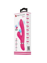 PRETTY LOVE WILLOW VIBRADOR Y ONDAS ESTIMULADORAS RABBIT