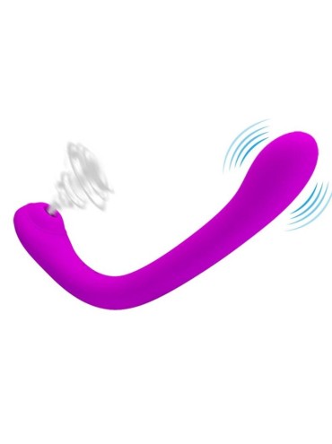 PRETTY LOVE ALEX VIBRADOR Y ONDAS ESTIMULADORAS DE CLITORIS LILA