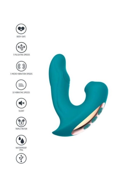 XOCOON ETERNAL LOVE VIBE ESTIMULADOR VERDE