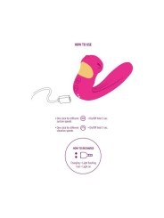 XOCOON CELESTIAL LOVE VIBE ESTIMULADOR FUCSIA