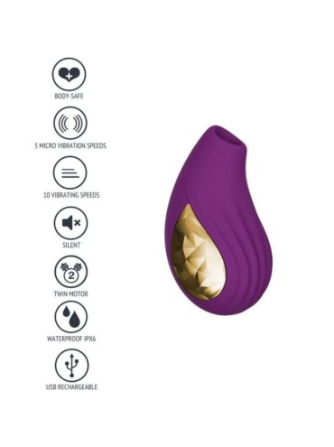 XOCOON DIVINE LOVE ESTIMULADOR MORADO