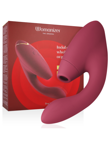 WOMANIZER DUO 2 ESTIMULADOR BURDEOS
