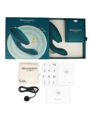 WOMANIZER DUO 2 ESTIMULADOR AZUL PETROLEO