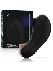 RITHUAL SHUSHU PRO POCKET ESTIMULADOR CLITORIS 2 POTENTES MOTORES AZABACHE