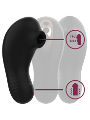 RITHUAL SHUSHU PRO POCKET ESTIMULADOR CLITORIS 2 POTENTES MOTORES AZABACHE