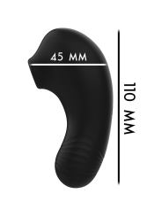 RITHUAL SHUSHU PRO POCKET ESTIMULADOR CLITORIS 2 POTENTES MOTORES AZABACHE