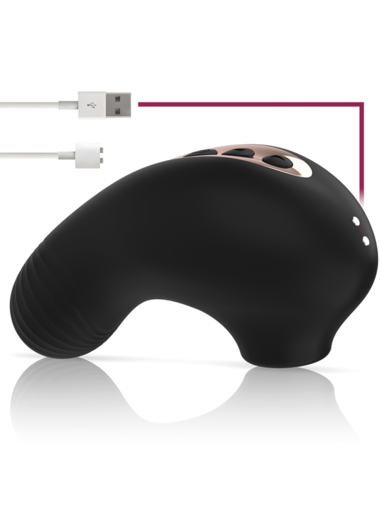 RITHUAL SHUSHU PRO POCKET ESTIMULADOR CLITORIS 2 POTENTES MOTORES AZABACHE