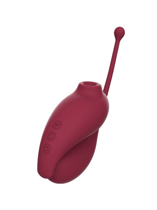 ADRIEN LASTIC INSPIRATION ONDAS ESTIMULADORAS CLITORIS HUEVO VIBRADOR ROJO APP GRATUITA
