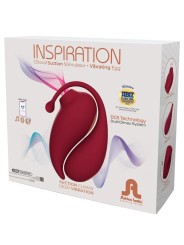 ADRIEN LASTIC INSPIRATION ONDAS ESTIMULADORAS CLITORIS HUEVO VIBRADOR ROJO APP GRATUITA