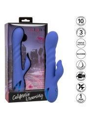 CALEXOTICS LA LOVE VIBRADOR ONDAS ESTIMULADORAS AZUL BY CALIFORNIA DREAMING