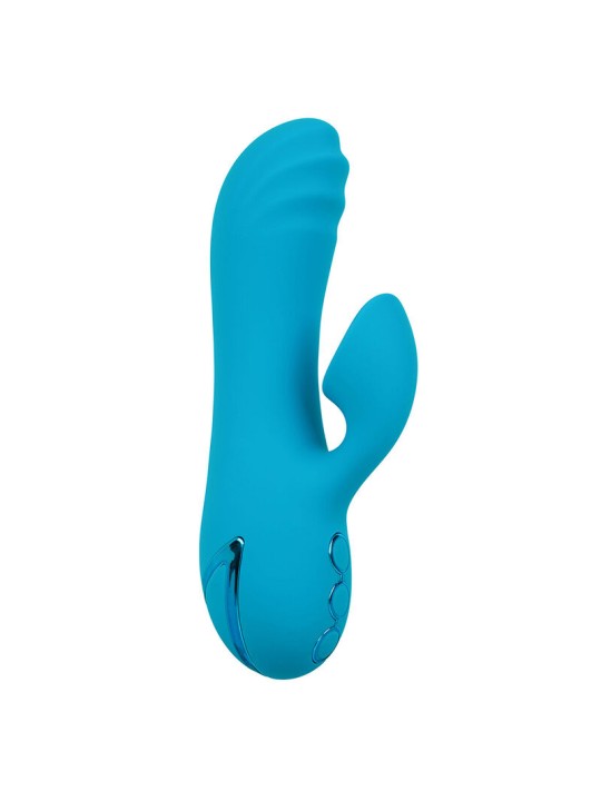 CALEXOTICS SUNSET BEACH SEDUCER VIBRADOR Y ESTIMULADOR 10 FUNCIONES AZUL