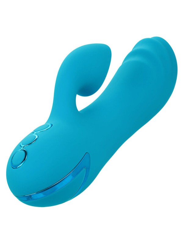CALEXOTICS SUNSET BEACH SEDUCER VIBRADOR Y ESTIMULADOR 10 FUNCIONES AZUL