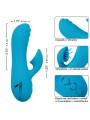 CALEXOTICS SUNSET BEACH SEDUCER VIBRADOR Y ESTIMULADOR 10 FUNCIONES AZUL