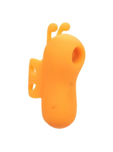 CALEXOTICS NEON VIBES THE BUZZING VIBE ESTIMULADOR DE DEDO 10 VIBRACIONES NARANJA