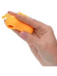 CALEXOTICS NEON VIBES THE BUZZING VIBE ESTIMULADOR DE DEDO 10 VIBRACIONES NARANJA