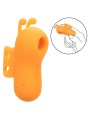 CALEXOTICS NEON VIBES THE BUZZING VIBE ESTIMULADOR DE DEDO 10 VIBRACIONES NARANJA
