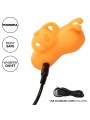 CALEXOTICS NEON VIBES THE BUZZING VIBE ESTIMULADOR DE DEDO 10 VIBRACIONES NARANJA