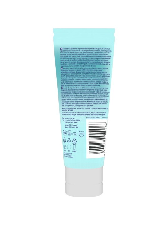 CONTROL AQUAFEEL LUBRICANTE CON ACIDO HIALURONICO 80 ML