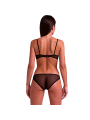 PASSION INTIMARI SET SUJETADOR BRAGAS NEGRO S M