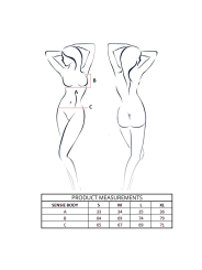 PASSION SENSIE BODY CORAL L XL