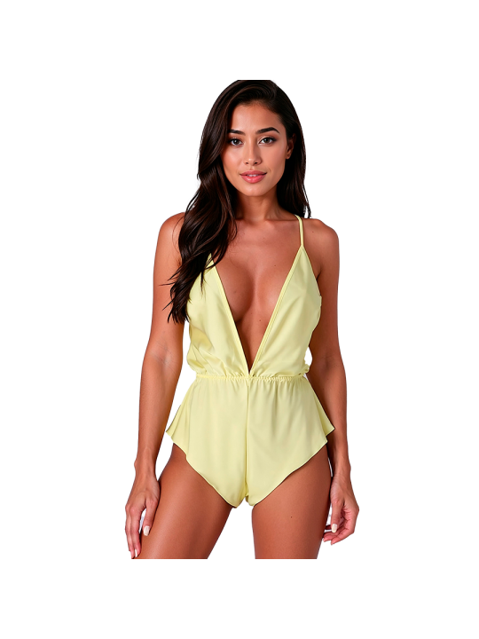 PASSION SENSIE BODY AMARILLO L XL