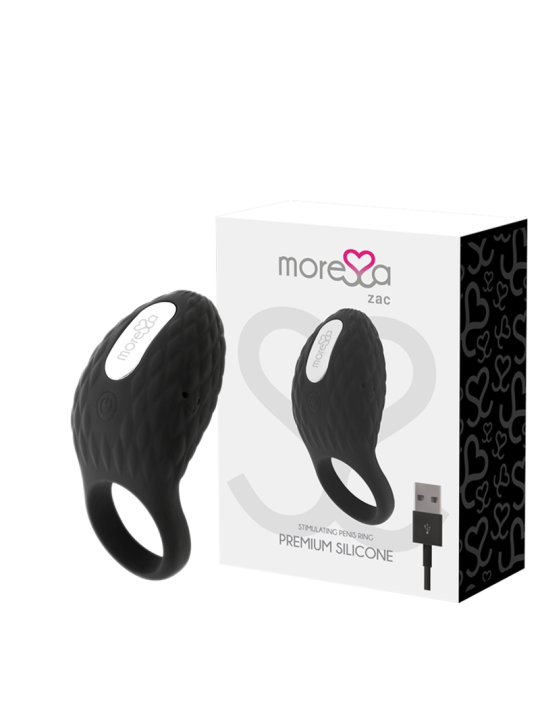 MORESSA ZAC ANILLO VIBRADOR RECARGABLE PREMIUM