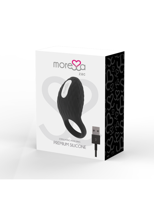 MORESSA ZAC ANILLO VIBRADOR RECARGABLE PREMIUM