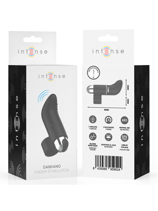 INTENSE DAMIANO ESTIMULADOR DEDAL RECARGABLE