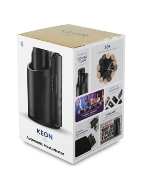 KIIROO KEON COMBO SET BY KIIROO FEEL STROKER NEGRO