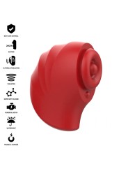 INTENSE DONNIE ESTIMULADOR CLITORIS ROJO VERDE