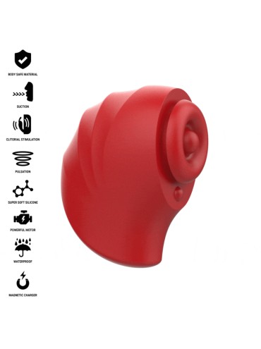 INTENSE DONNIE ESTIMULADOR CLITORIS ROJO VERDE