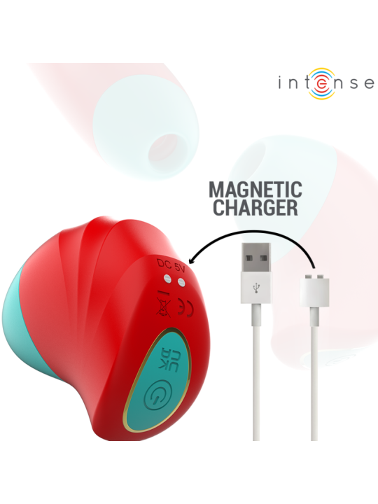 INTENSE DONNIE ESTIMULADOR CLITORIS ROJO VERDE