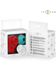 INTENSE DONNIE ESTIMULADOR CLITORIS ROJO VERDE