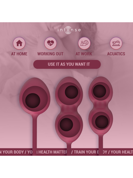 INTENSE CHARLI KIT BOLAS KEGEL VIOLET