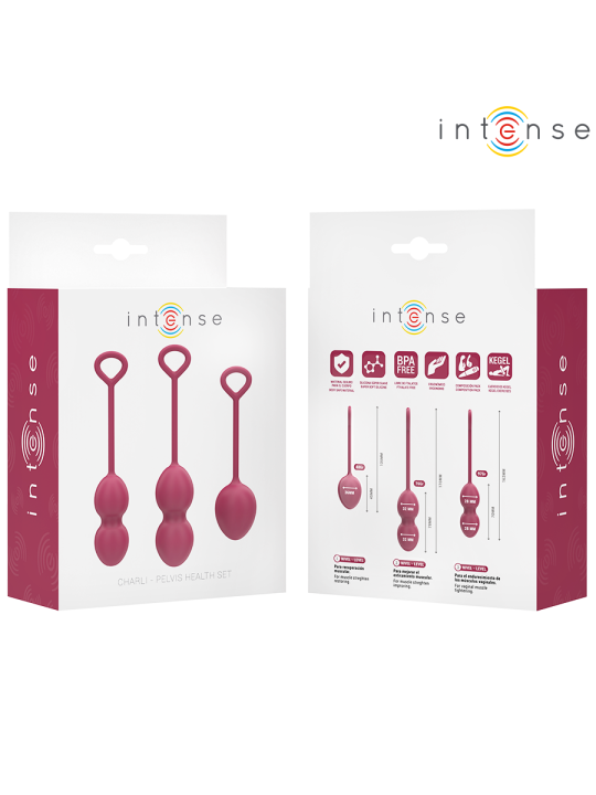INTENSE CHARLI KIT BOLAS KEGEL VIOLET