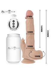 MR INTENSE REDFORD REALISTICO MULTIFUNCION CON VIBRACION ROTACION Y UP AND DOWN CONTROL REMOTO 23 CM O 35 CM