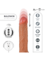 MR INTENSE BALDWIN REALISTICO MULTIFUNCION CON VIBRACION UP AND DOWN CONTROL REMOTO 22 CM O 4 CM