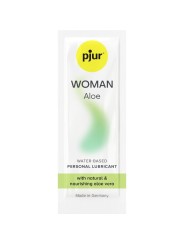 PJUR WOMAN ALOE LUBRICANTE BASE AGUA 2 ML