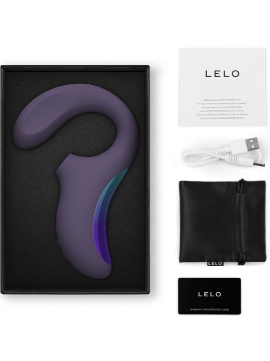 LELO ENIGMA WAVE MASAJEADOR TRIPLE VIBRACION MORADO