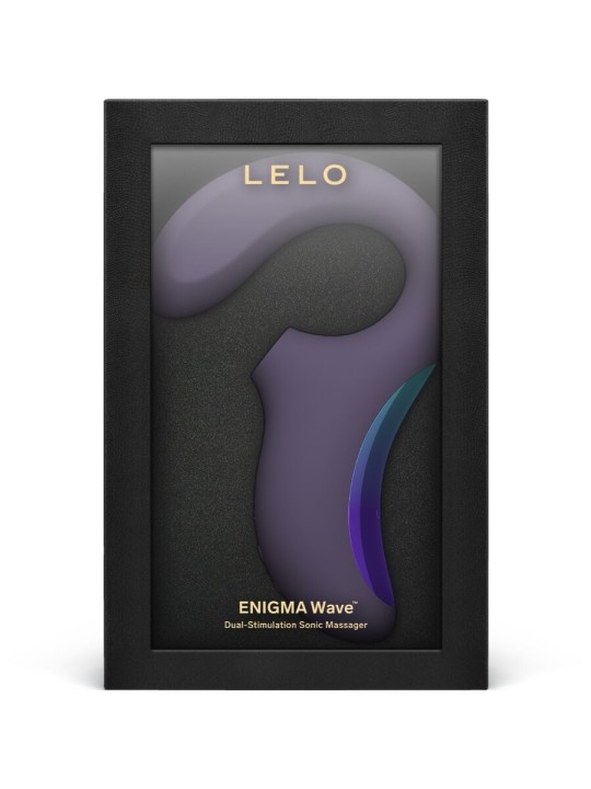 LELO ENIGMA WAVE MASAJEADOR TRIPLE VIBRACION MORADO