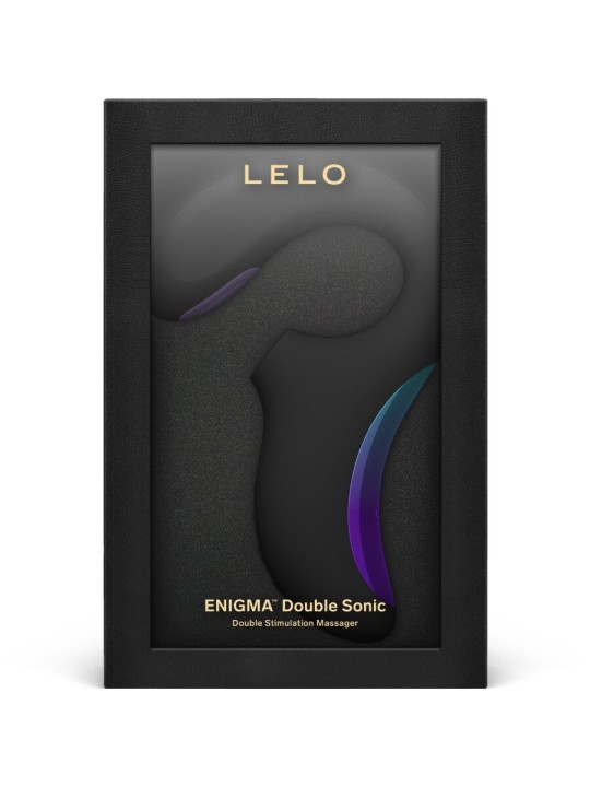 LELO ENIGMA DOUBLE SONIC VIBRADOR PUNTO G NEGRO