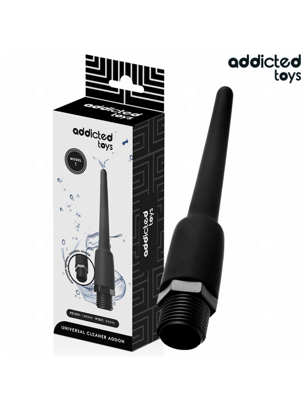 ADDICTED TOYS LIMPIADOR ANAL CON ADAPTADOR UNIVERSAL MODELO 1