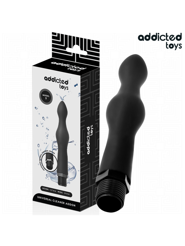ADDICTED TOYS LIMPIADOR ANAL CON ADAPTADOR UNIVERSAL MODELO 3