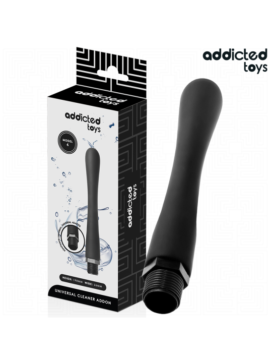 ADDICTED TOYS LIMPIADOR ANAL CON ADAPTADOR UNIVERSAL MODELO 4